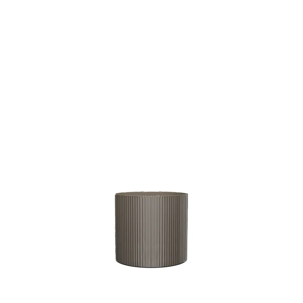 Siena Pot Dk Brown 4"