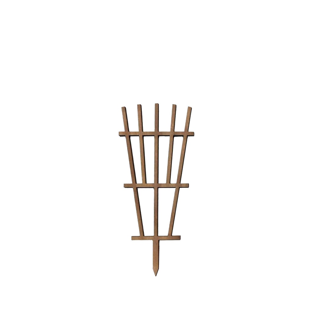 Mini wooden trellis 6"