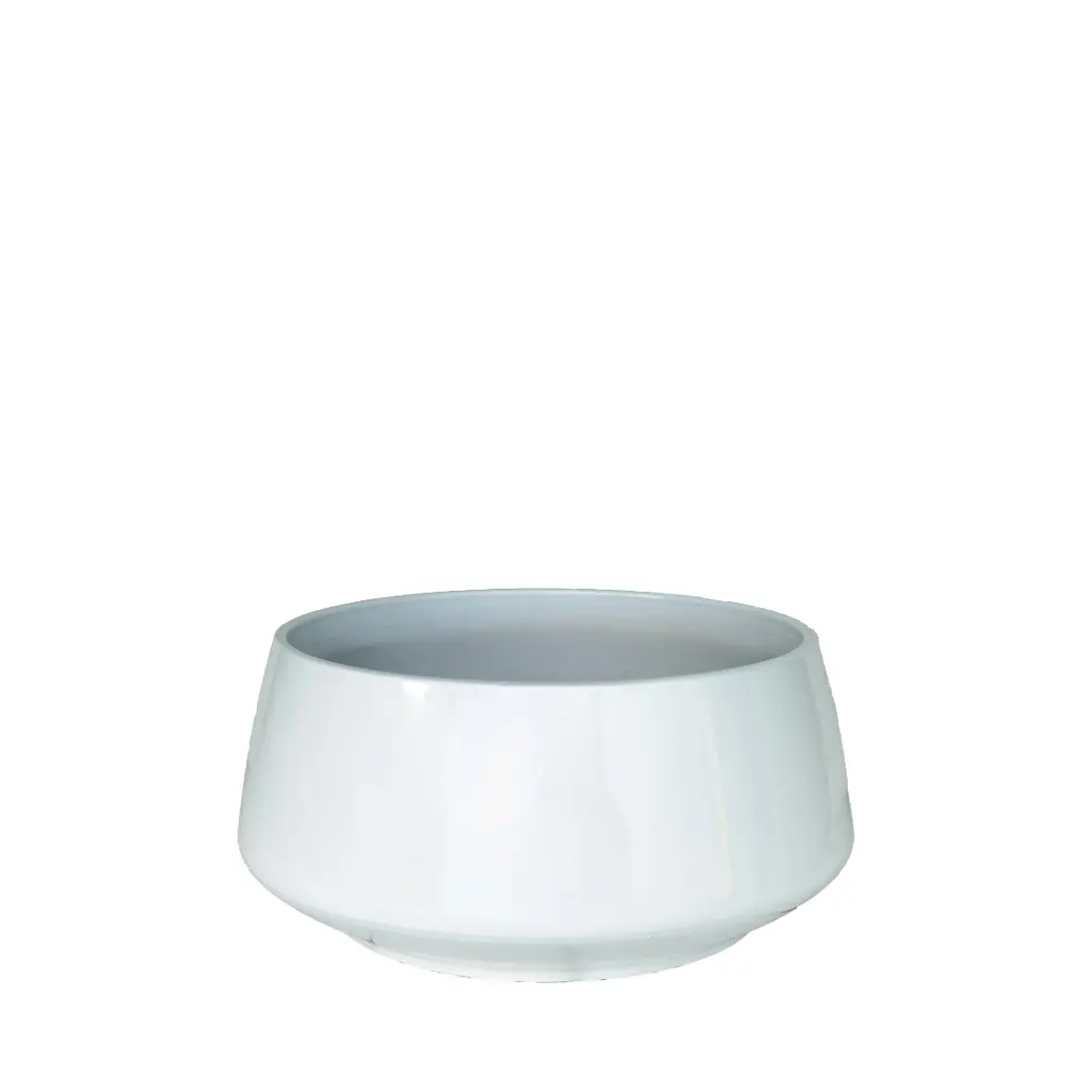 Odette bowl round white - 11.5x5.5"