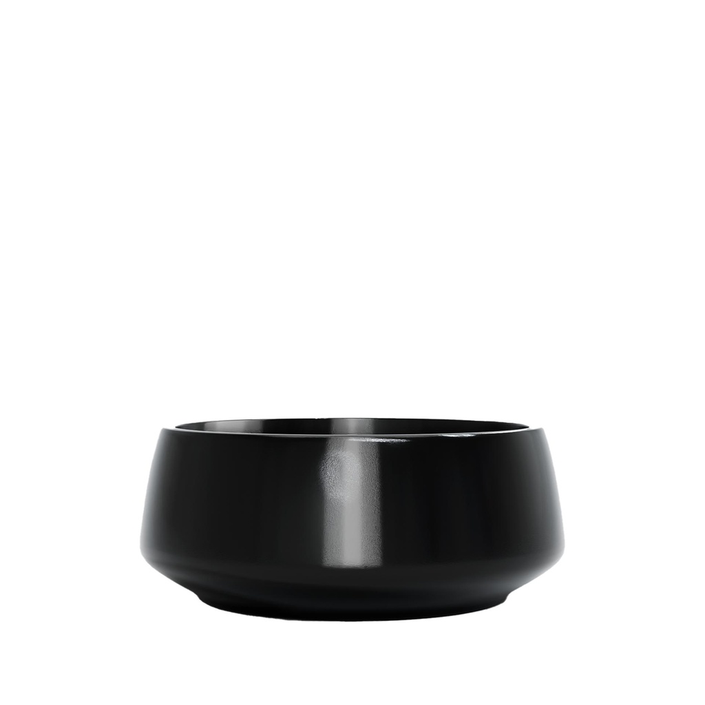 Odette bowl round black - 11.5x5.5"