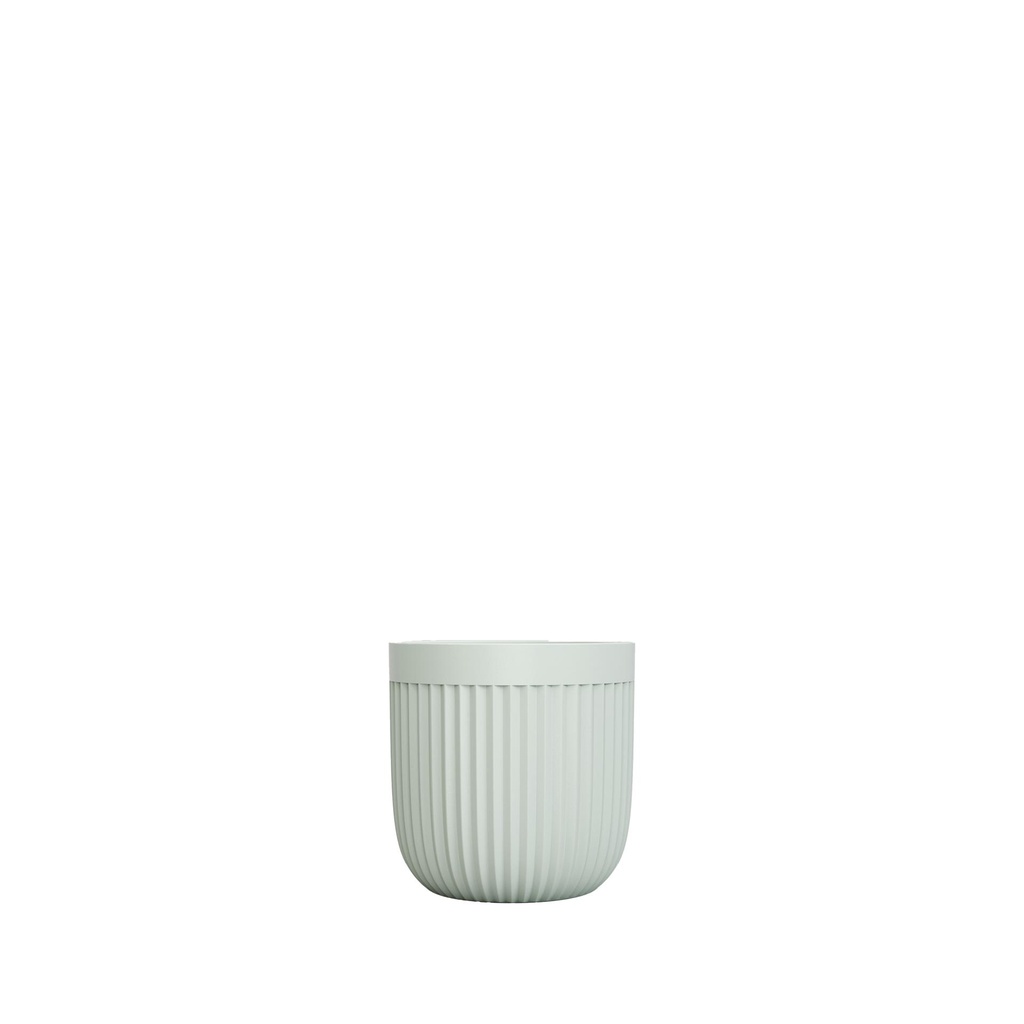 Vivi pot round green - 5x4.25"