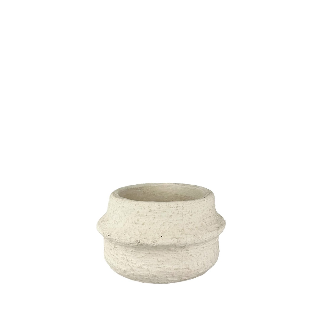 Rembert bowl round cream - 7.25x4.25"