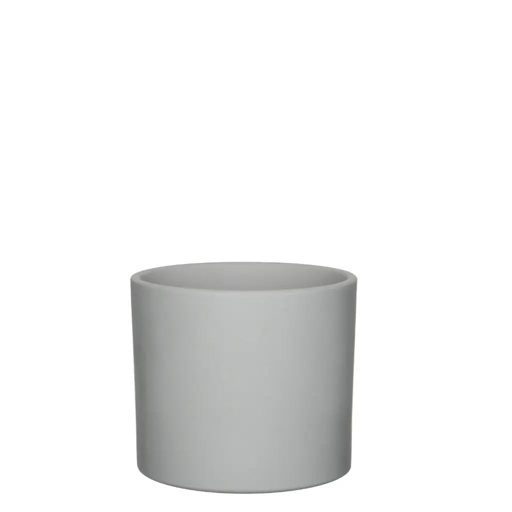Miro pot 6" ash grey