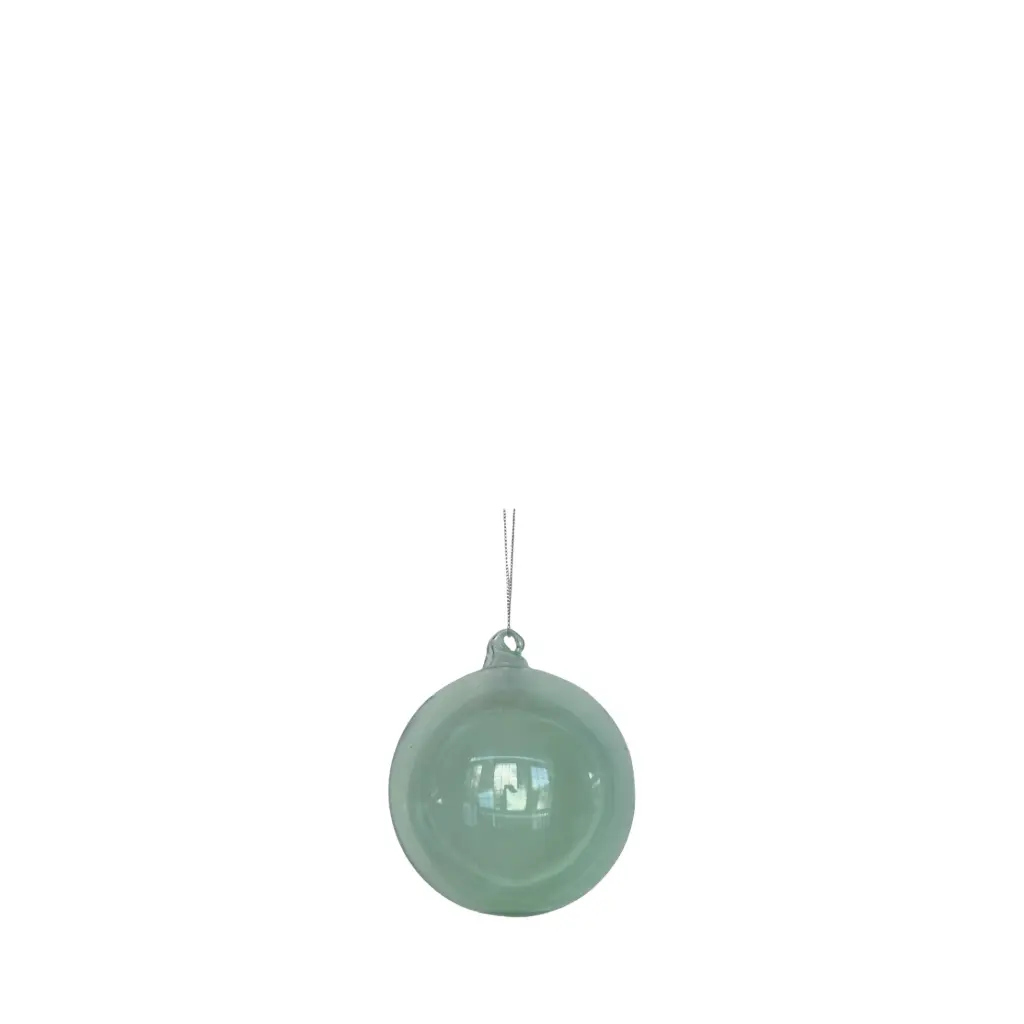 Ornament ball green - 4"