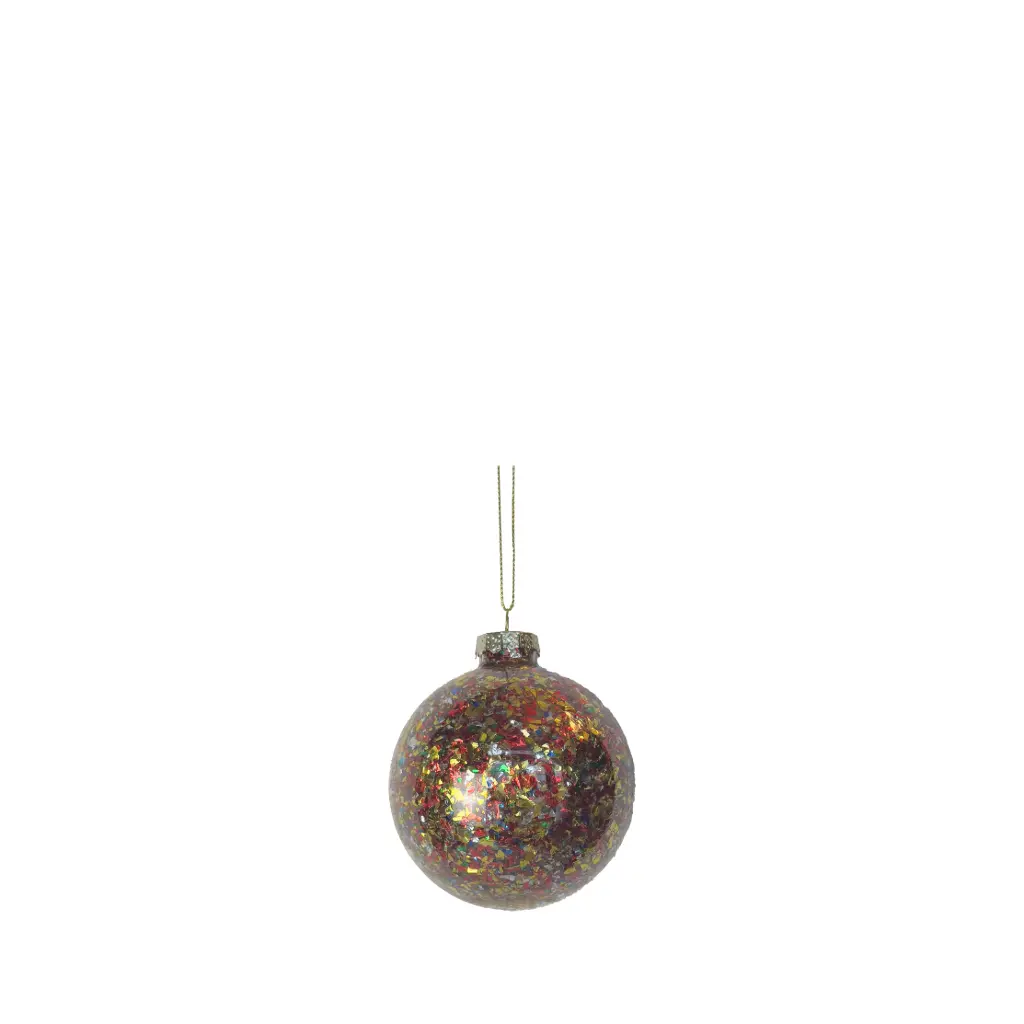 Ornament ball pink - 3.25"