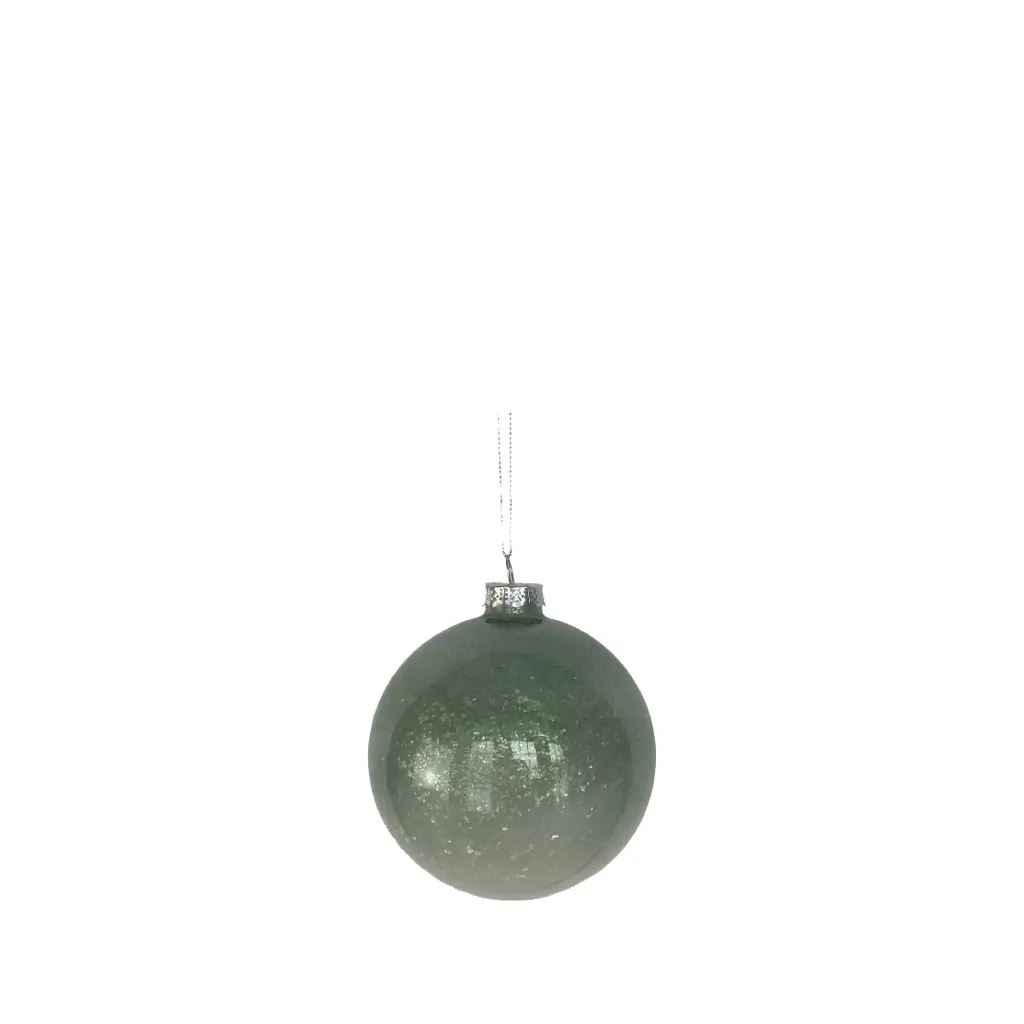 Ornament ball green - 4"
