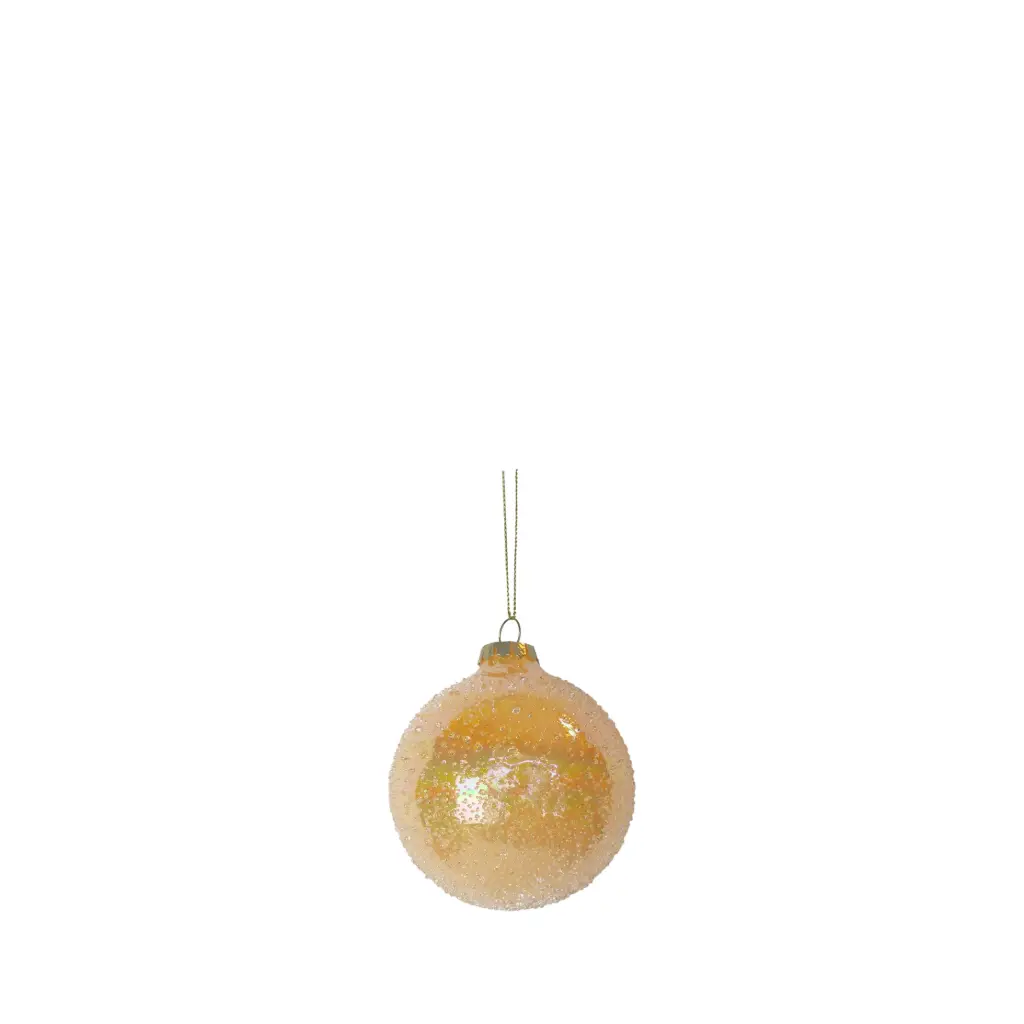Ornament ball orange - 3.25"