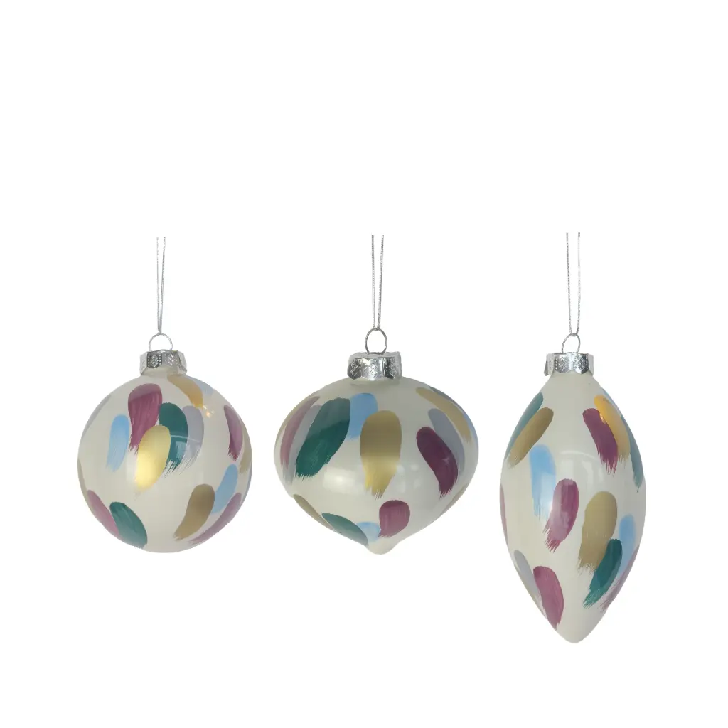 Ornament assortment multi - 3.25"
