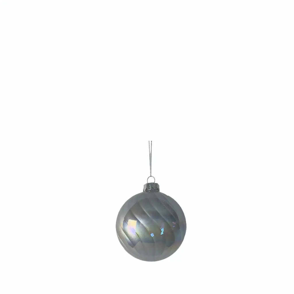 Ornament ball silver - 3.25"