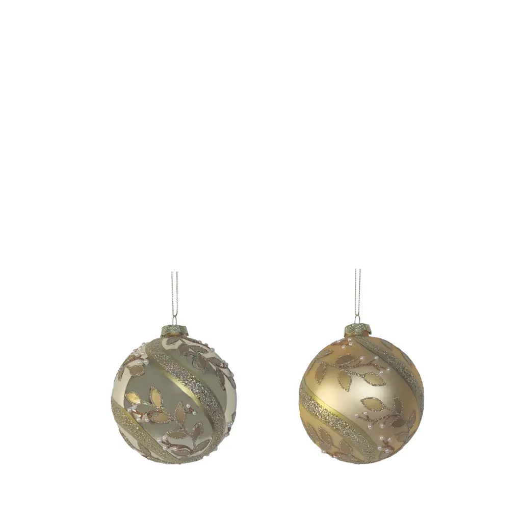 Ornament ball gold - 4"