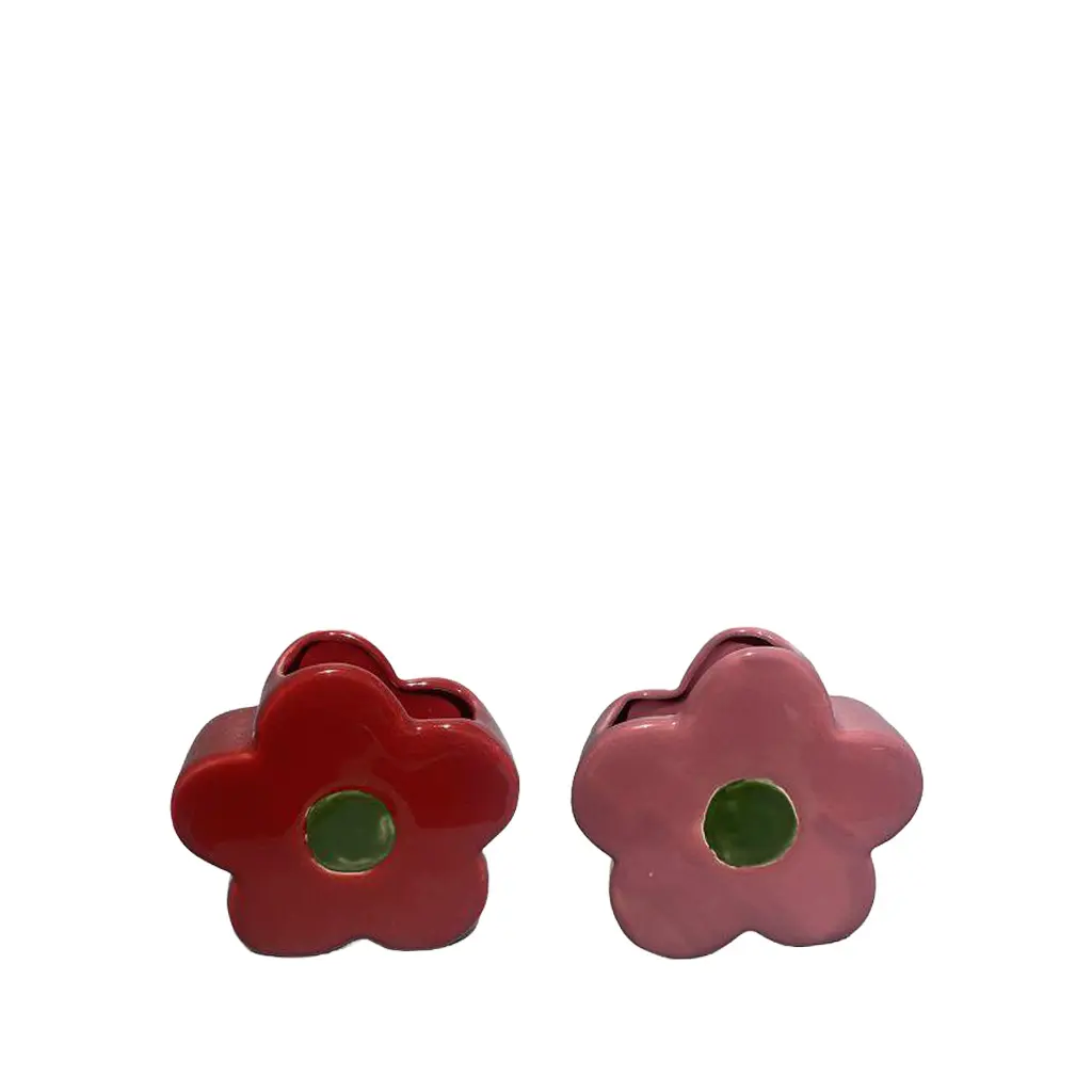 Debbie vase assorted - 5.5x2.25x5"