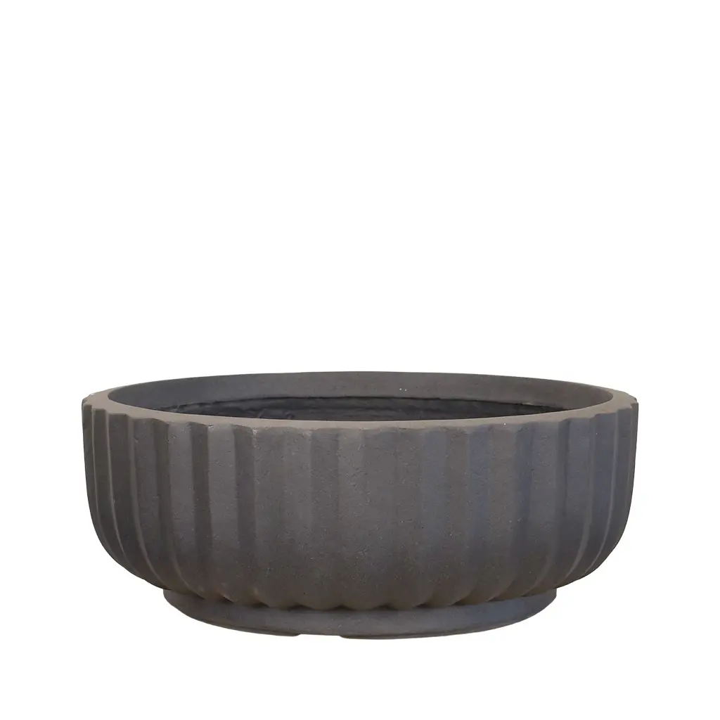 Bode bowl round dark grey - 21x8"