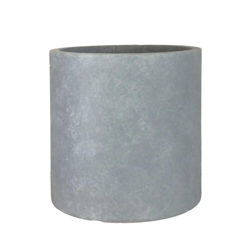 Charlie pot round grey - 9.75x9.75"