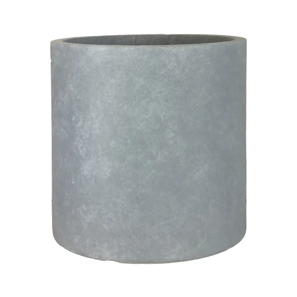 Charlie pot round grey - 12.5x12.5"