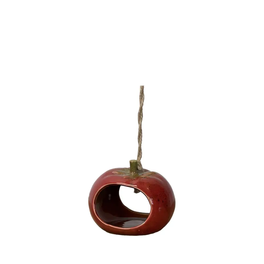 Eden tomato birdfeeder red - 4.5x3.75x4"