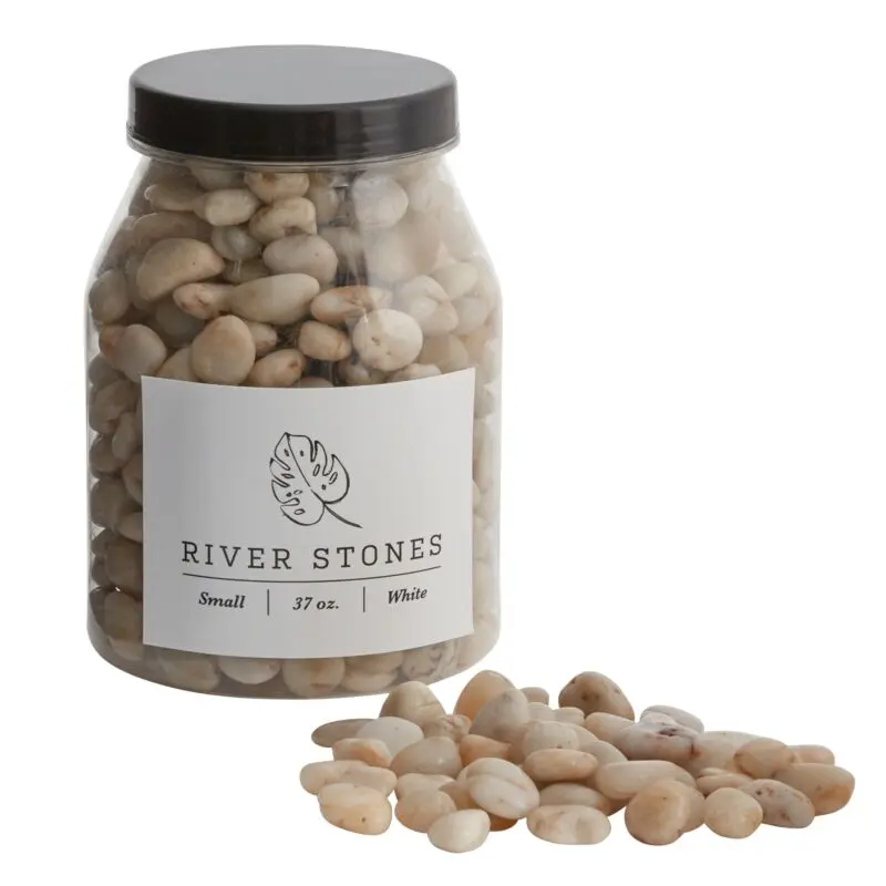 Small River Stones 37oz white