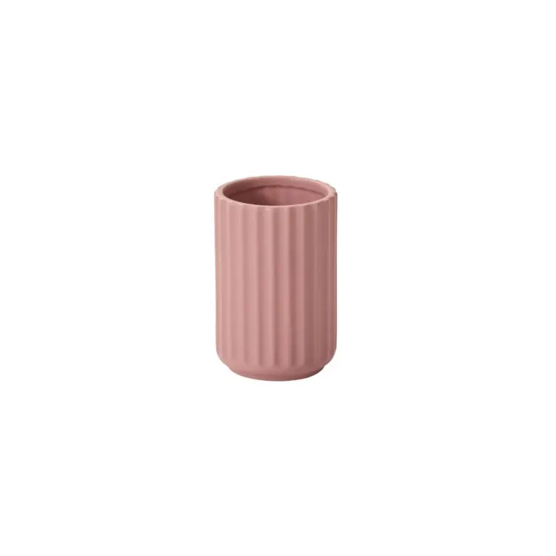 Beam Vase 4"x 6" pink