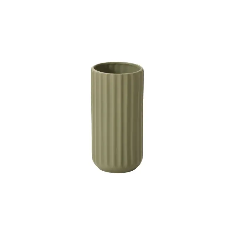 Beam Vase 4"x 8" green