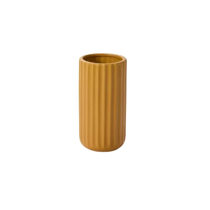 Beam Vase 4"x 8" ochre