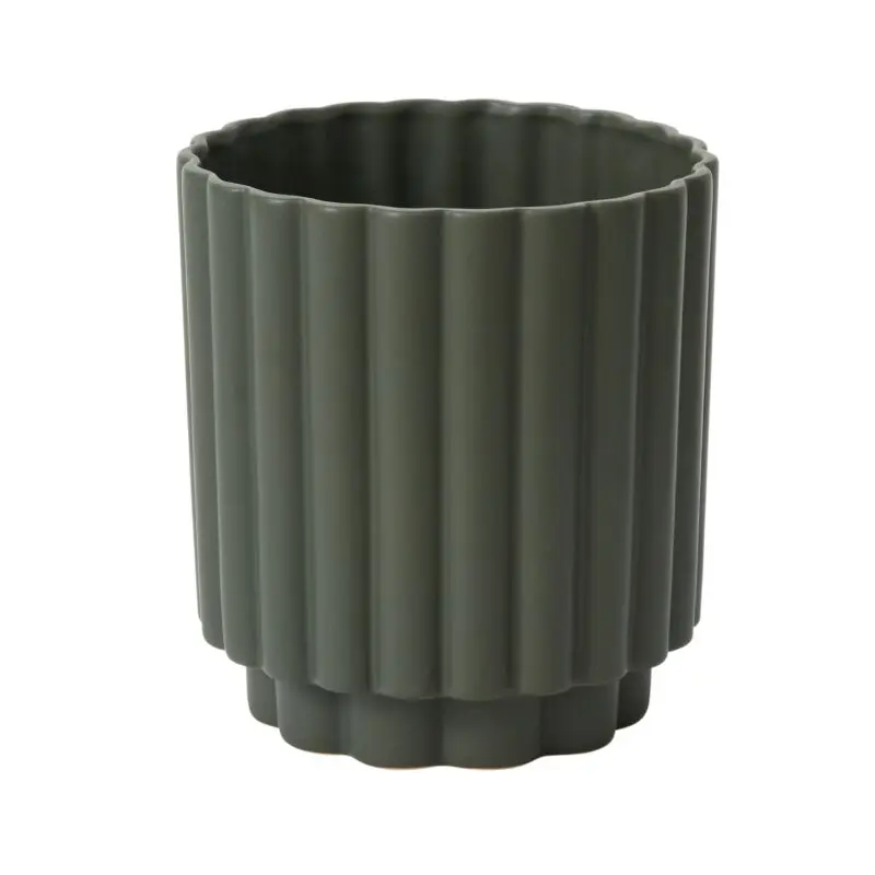 Carmen Pot 7.25"x 8.25" Dark-Green