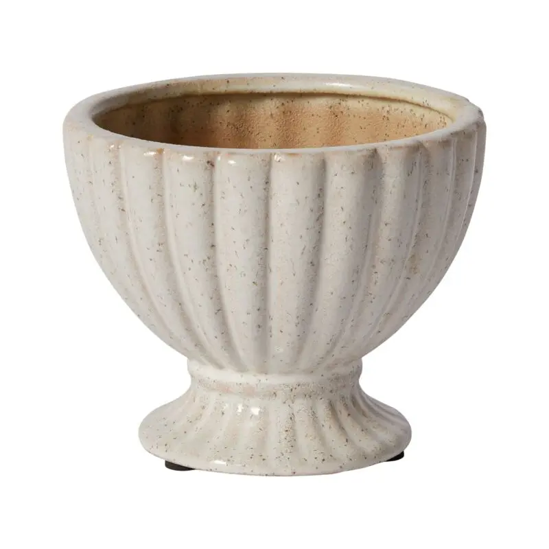 Coronation Compote 6"x 5" White