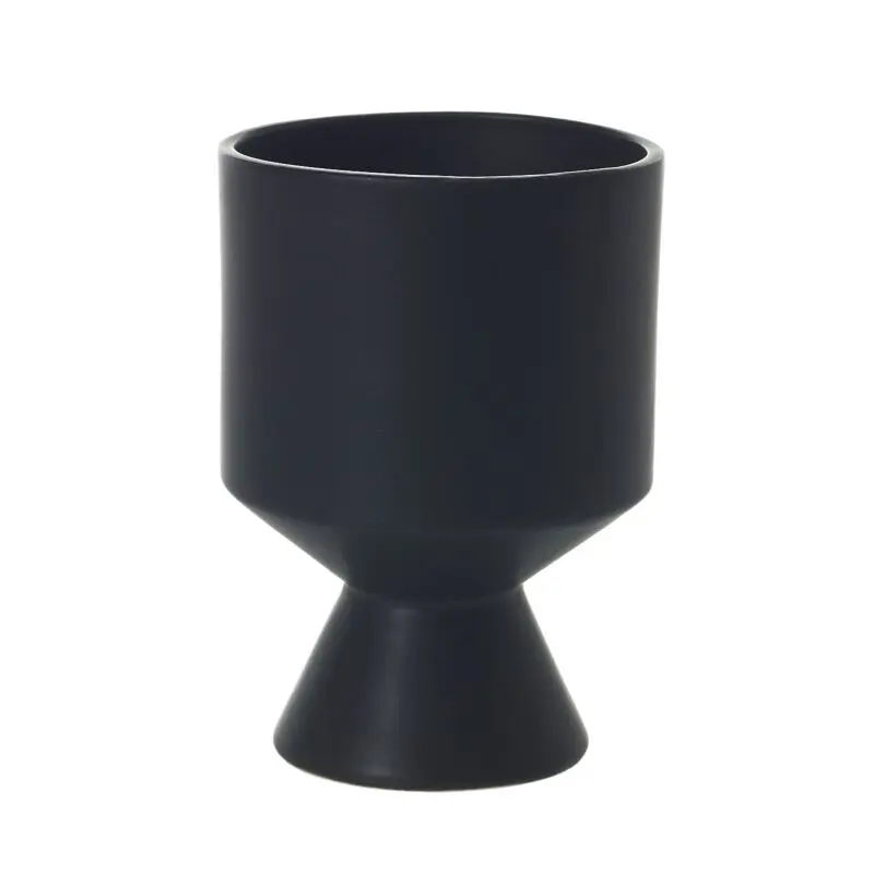 De Vil Pot 4.5"x 6.25" Black