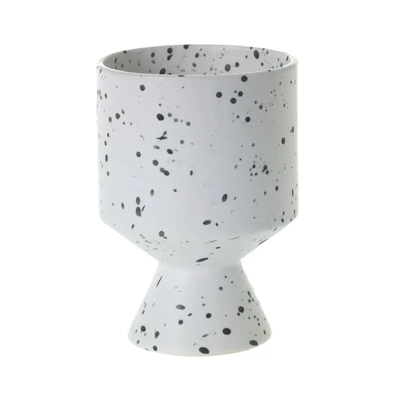 De Vil Pot 4.5"x 6.25" White