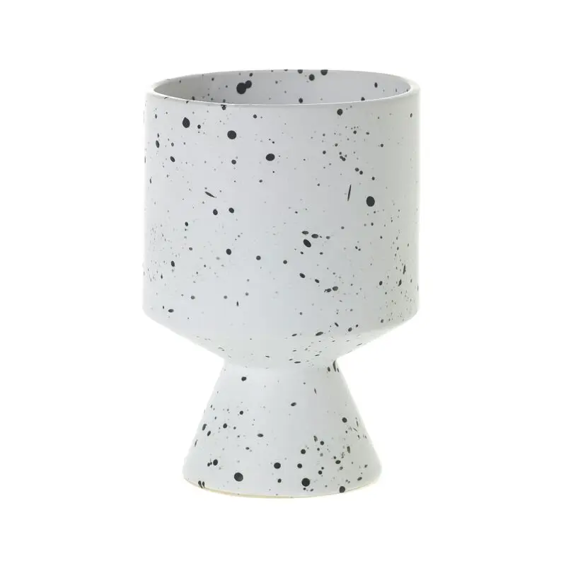 De Vil Pot 5.25"x 7.5" White