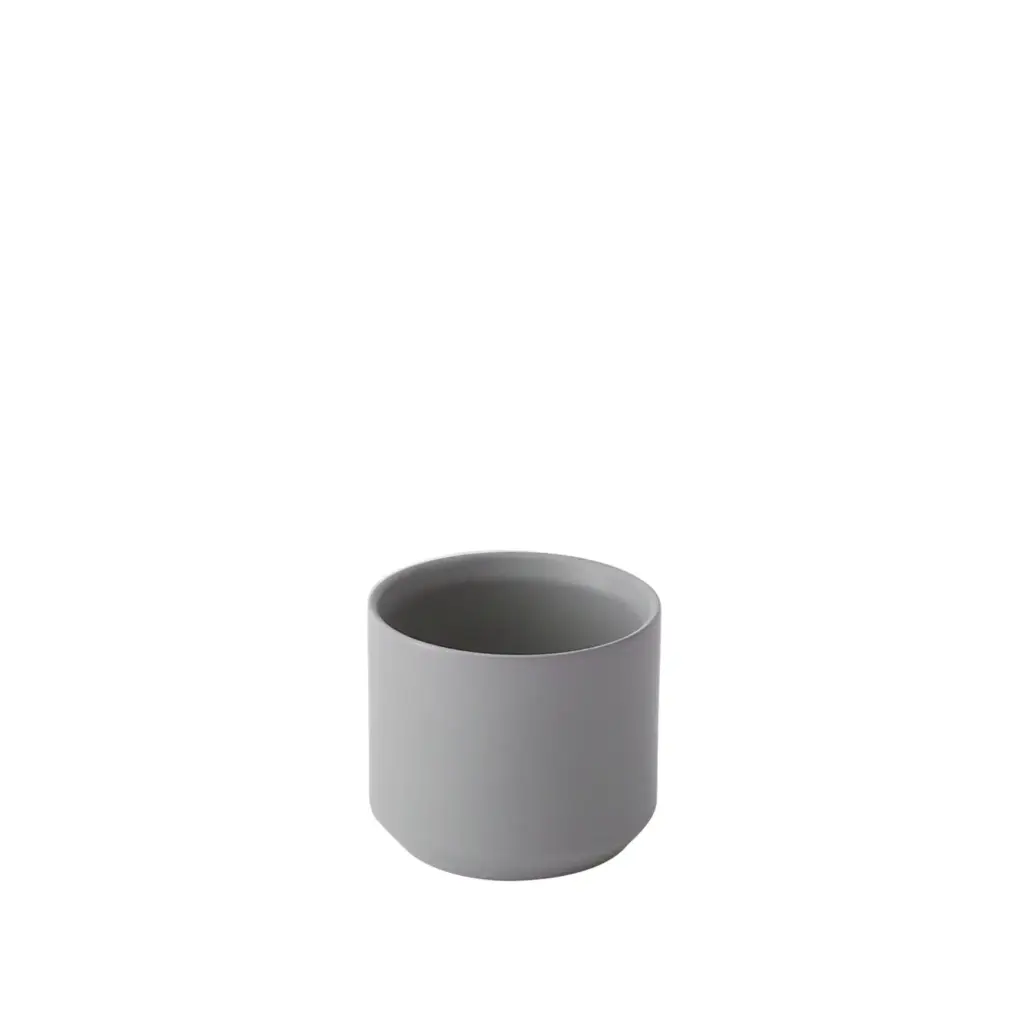Kendall Pot 3.25"x 2.75" Grey