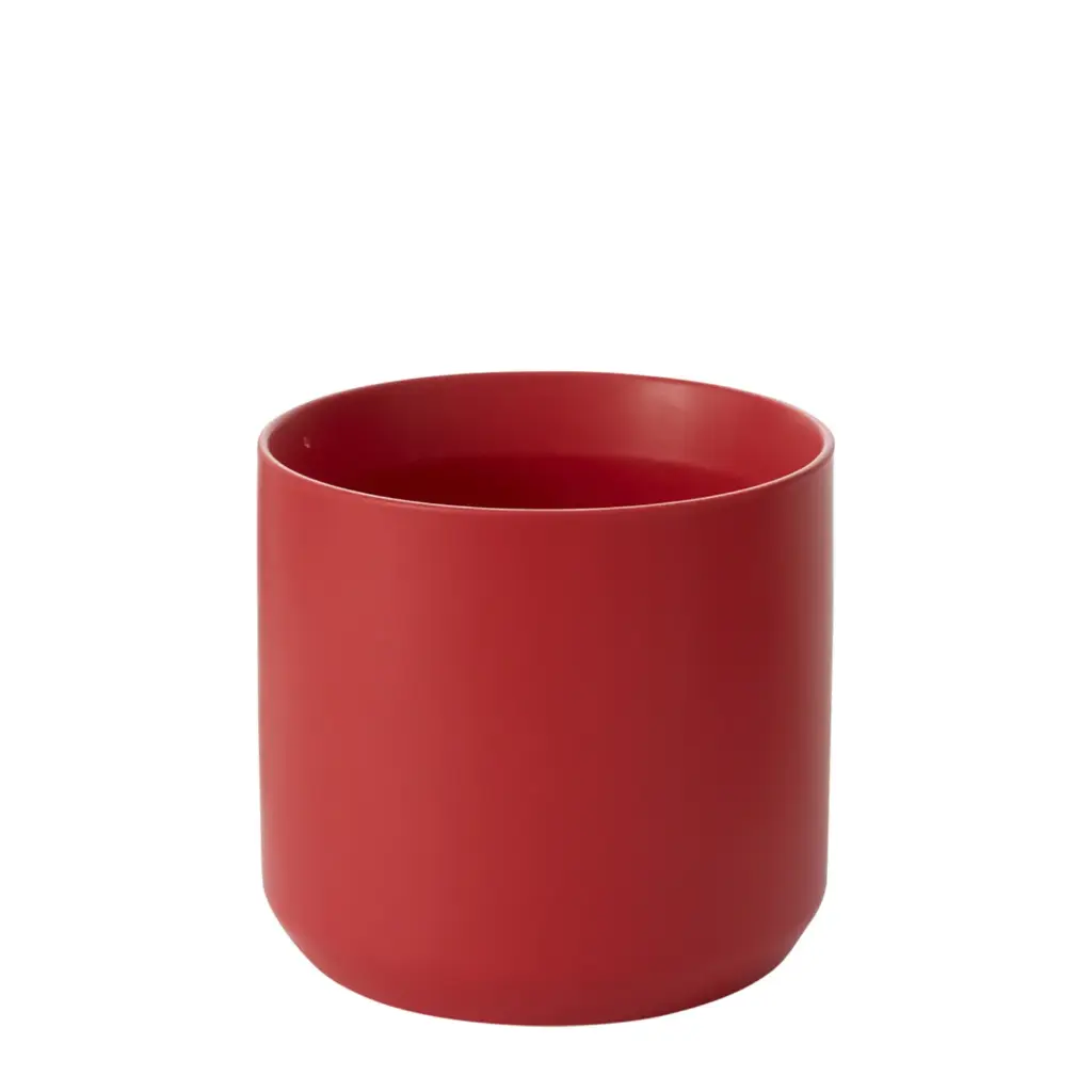 Kendall Pot 7"x 6.75" red