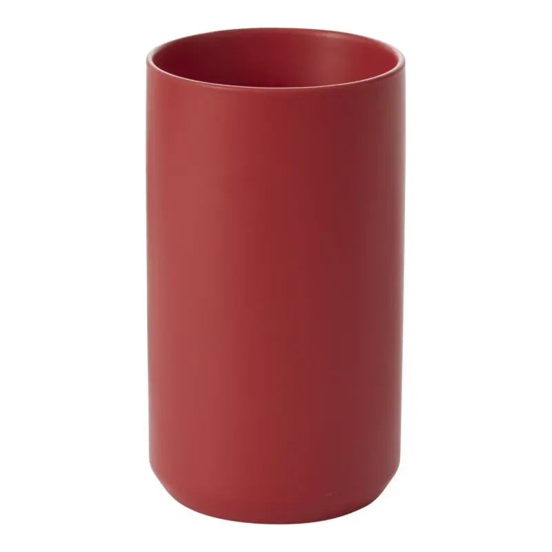 Kendall Vase 4.5"x 8" red