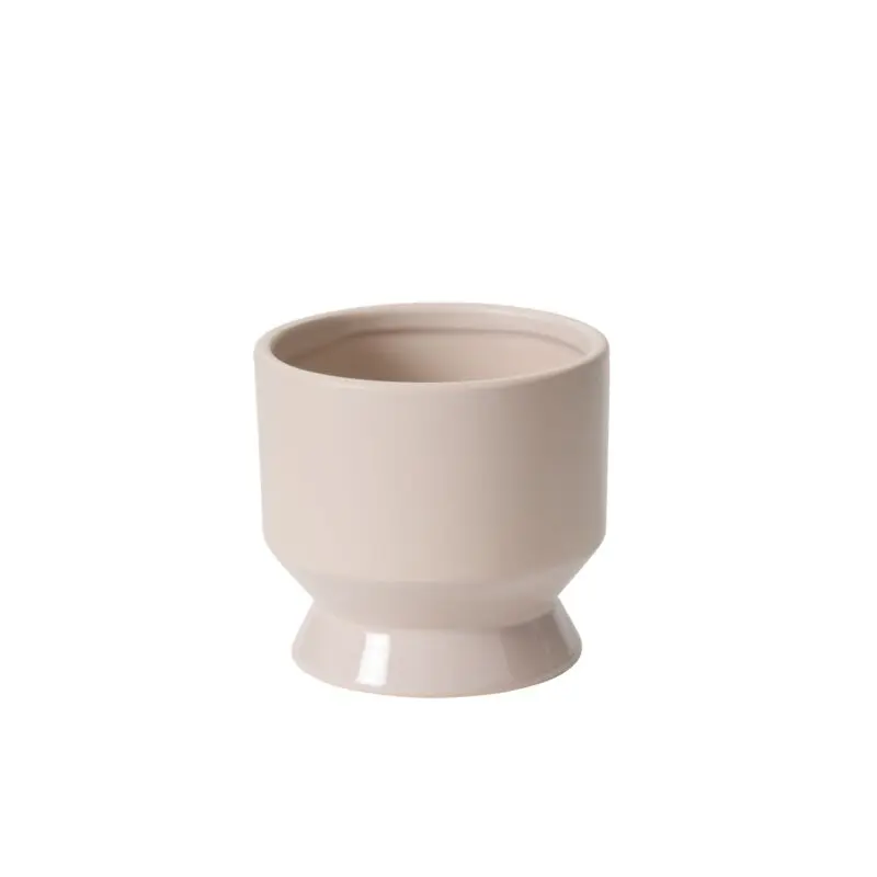 Neutral Pasadena Pot 4.5"x 4.25" Tan