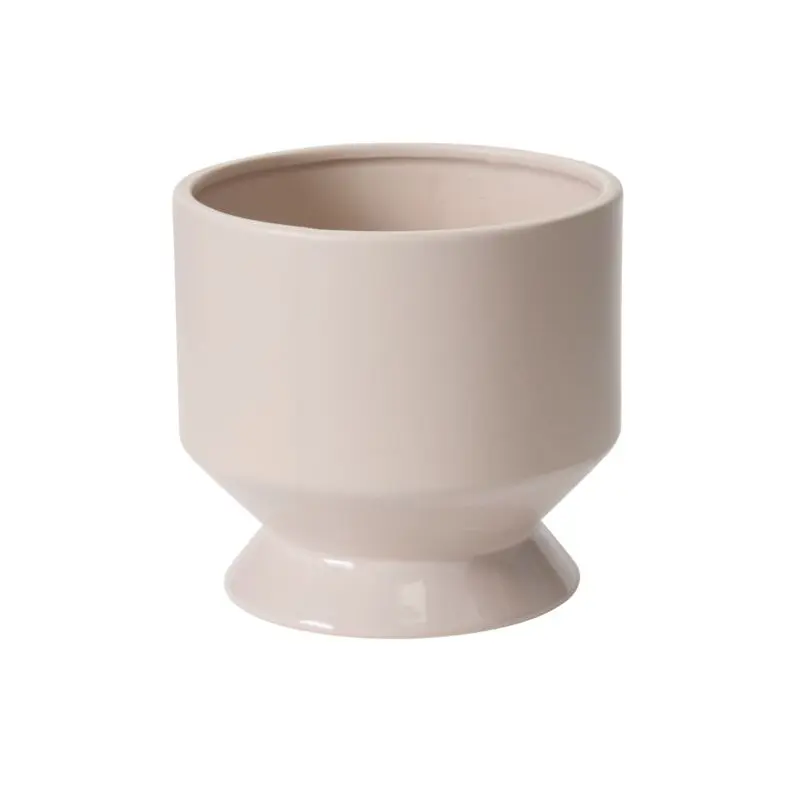 Neutral Pasadena Pot 6.25"x 6" Tan