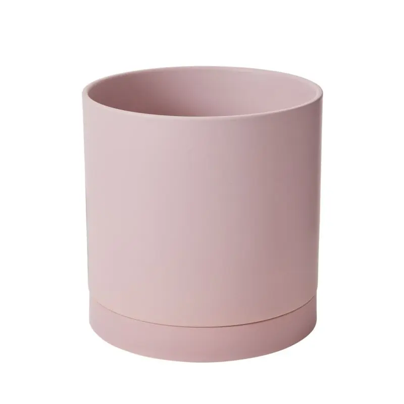 Romey Pot with Saucer 10"x 10" Lilac