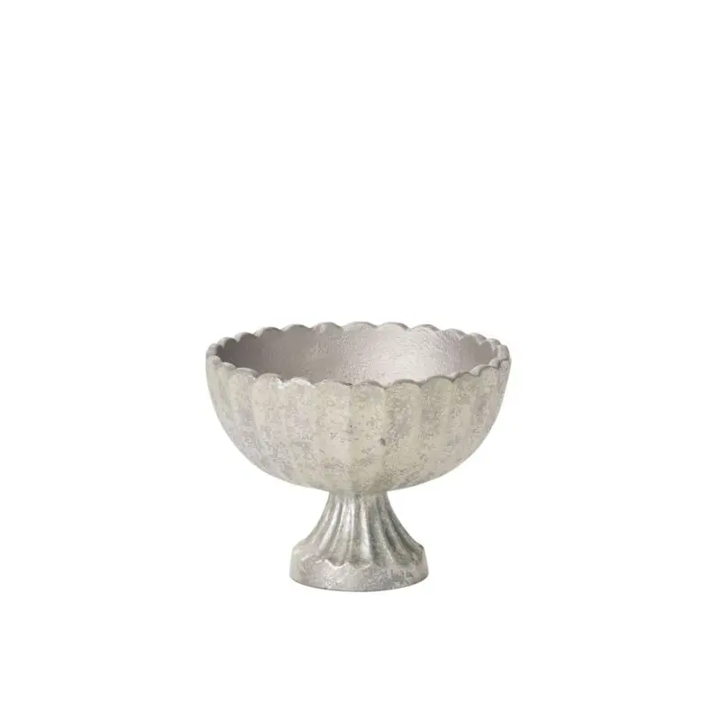 Scallop Compote 5.75"x 4.5" Silver