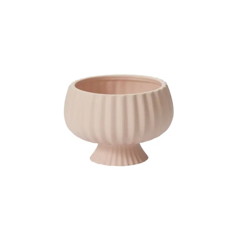 Sonata Compote 7.25"x 5.25" Pink