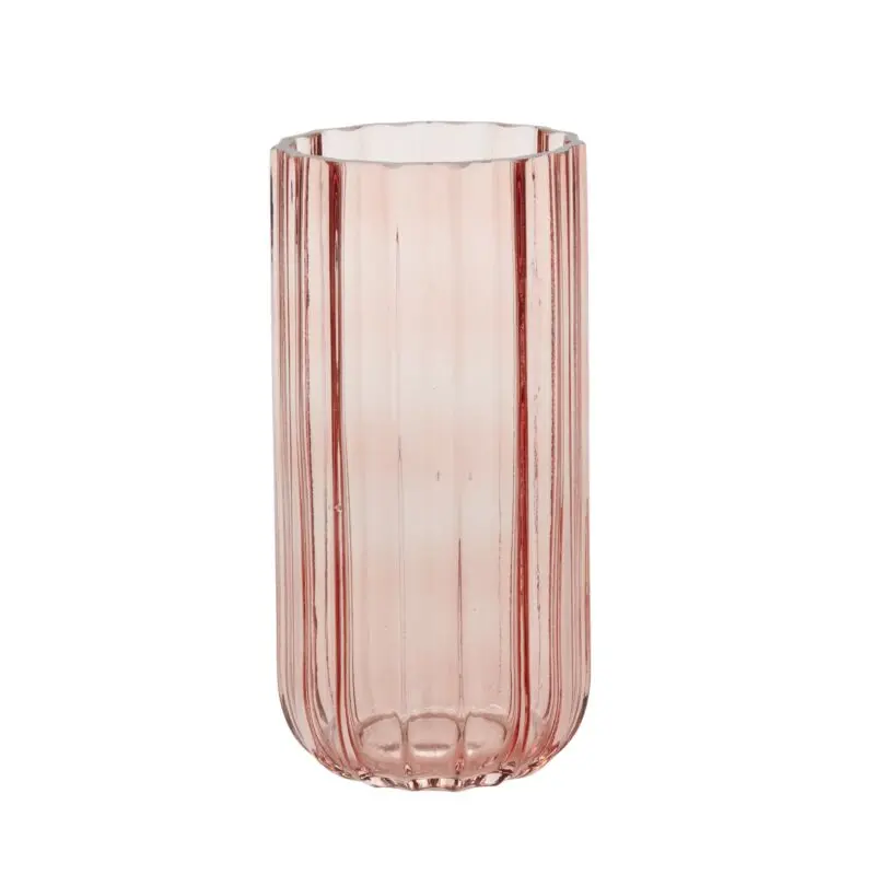 Tanger Vase 4"x 8" Pink