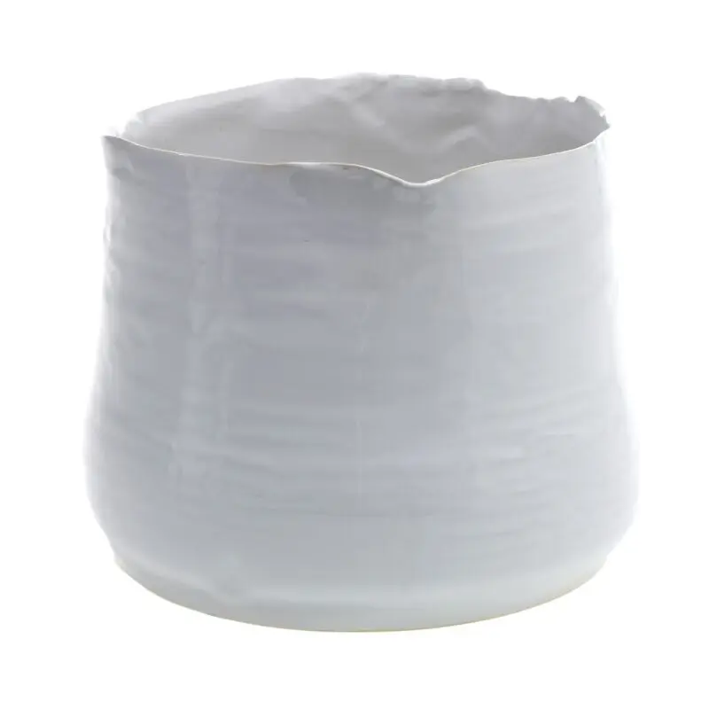 Tegan Pot 7.25"x 5.5" White