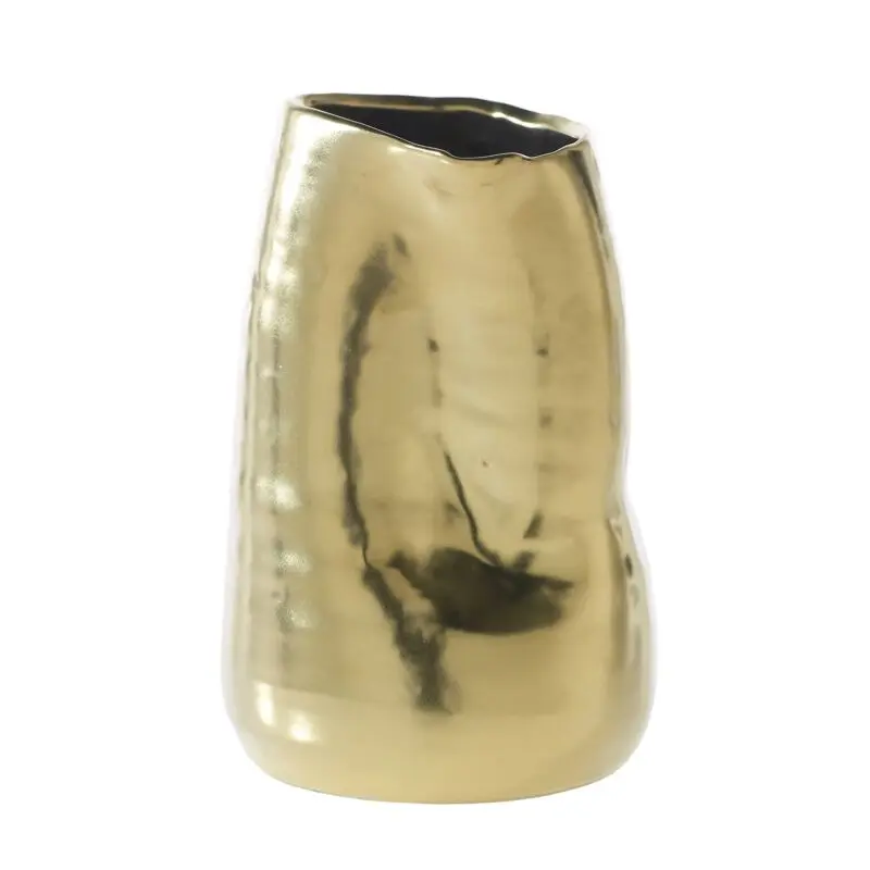 Tegan Vase 4"x 6" Gold