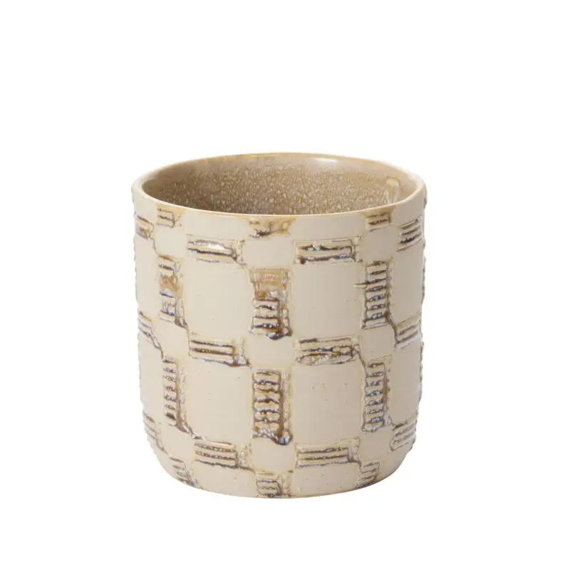 Anselm Pot 6.25"x 6.5" off white