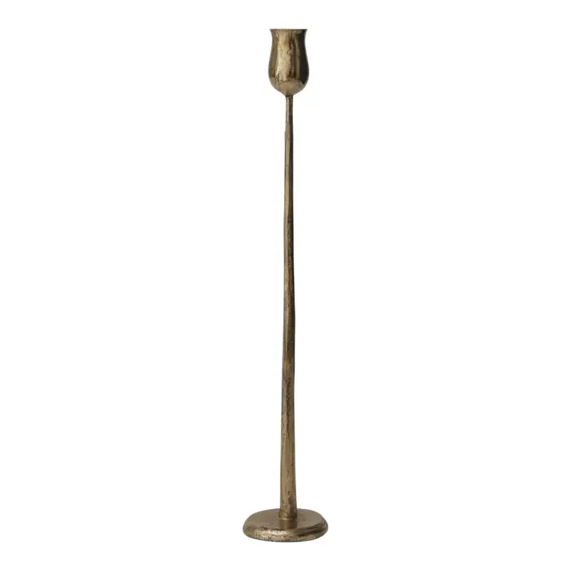 Auric Candlestick 2.5"x 15.25" gold