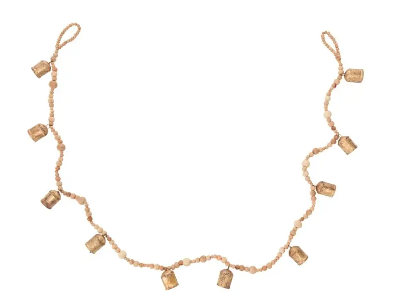Bead and Bell Garland 82"x 2.5"