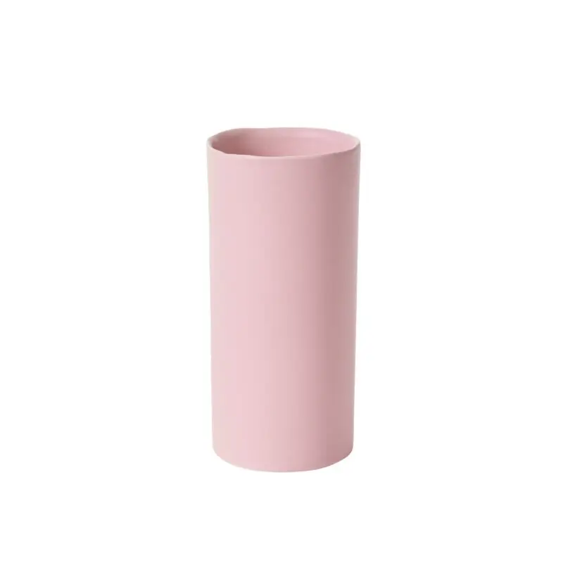 Brooklyn Vase 3.75"x 8" pink