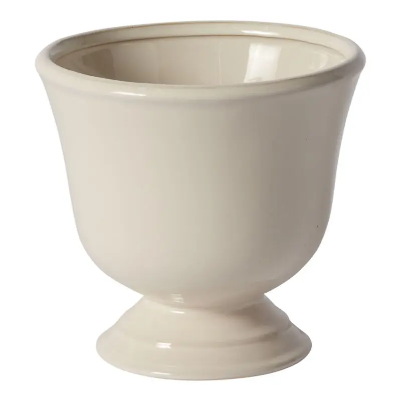 Cara Compote 7"x 6.75" white