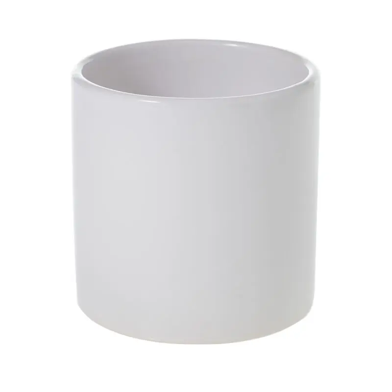 Cercle Pot 4.25"x 4.25" White