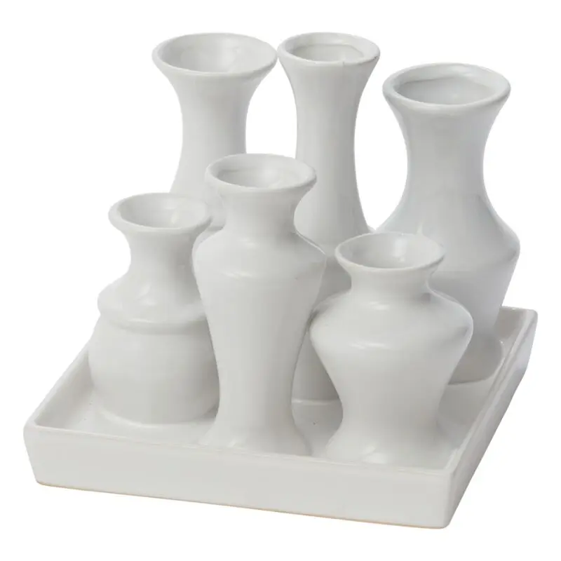 Chic Vase Square 6.25"x 5.5"
