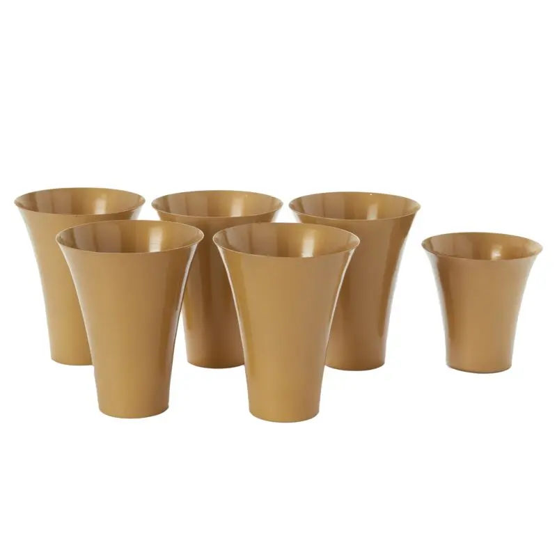 Conservatory Vases Large Stand Set of 6 - 5"/8"