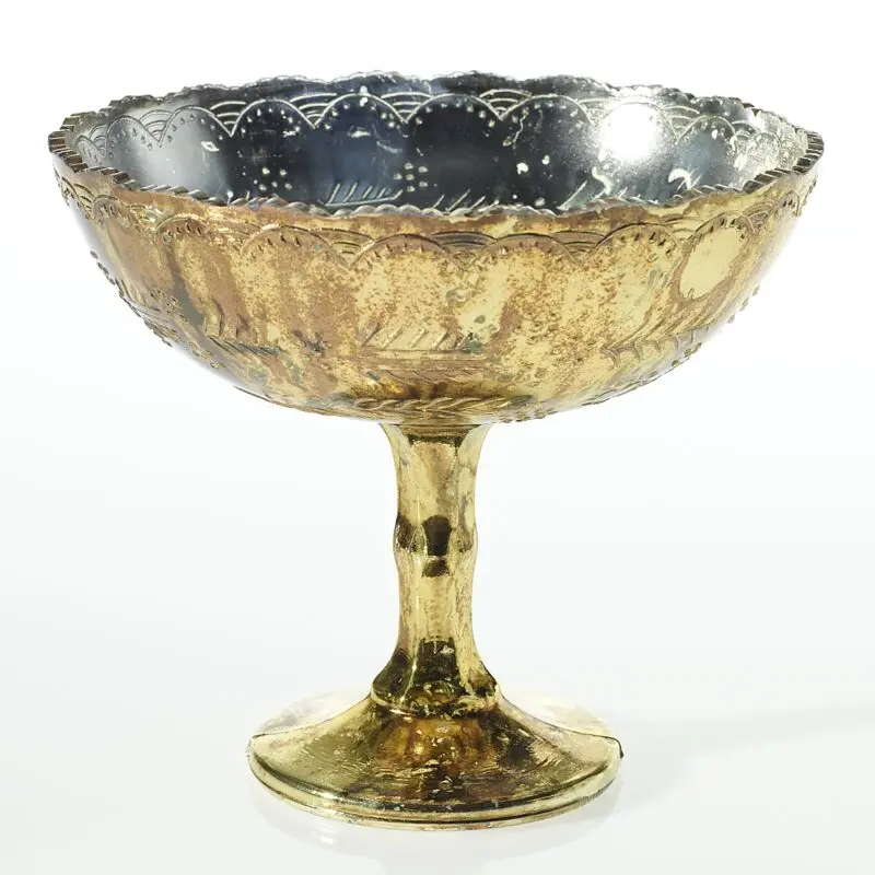Desiray Compote 8"x 7" Gold