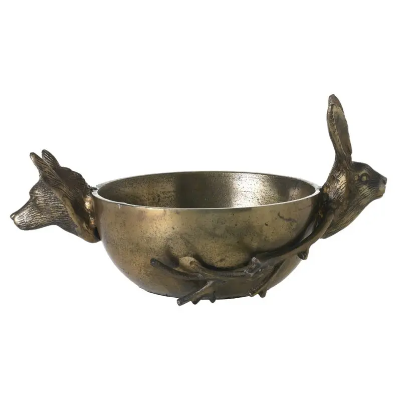 E+E Figurine Handle Bowl 13.5"x 7"