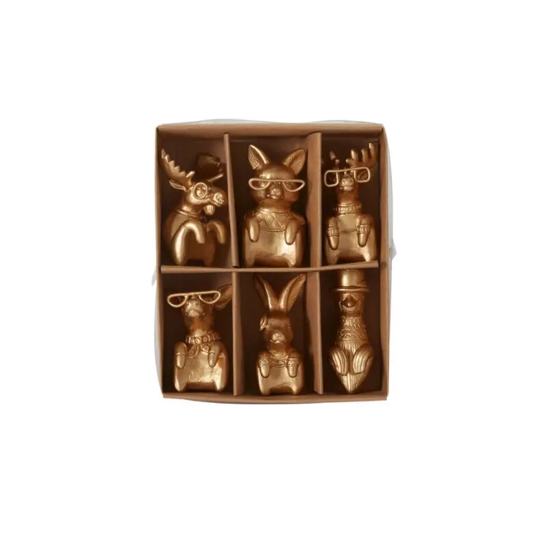 E+E Pot Huggers Set of 6 - 5.25"x 4.5"x 1.5"